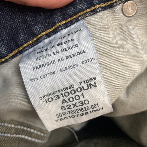 NWOT men’s wrangler rugged wear 52x 30 - Picture 4 of 4